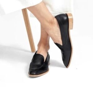 Everlane Black Leather The Modern Loafers Made In Italy Women’s Size US 6